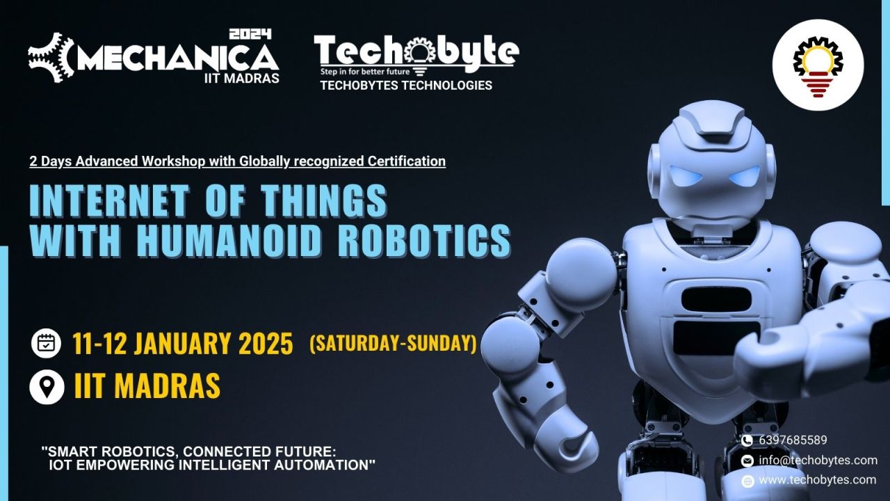 IOT WITH ROBOTICS | 2 DAYS WORKSHOP | AT IIT MADRAS
