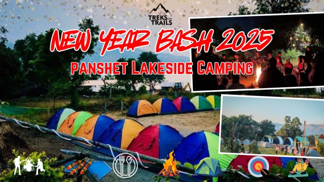 New Year Panshet Camping – Treks and Trails | NY2025