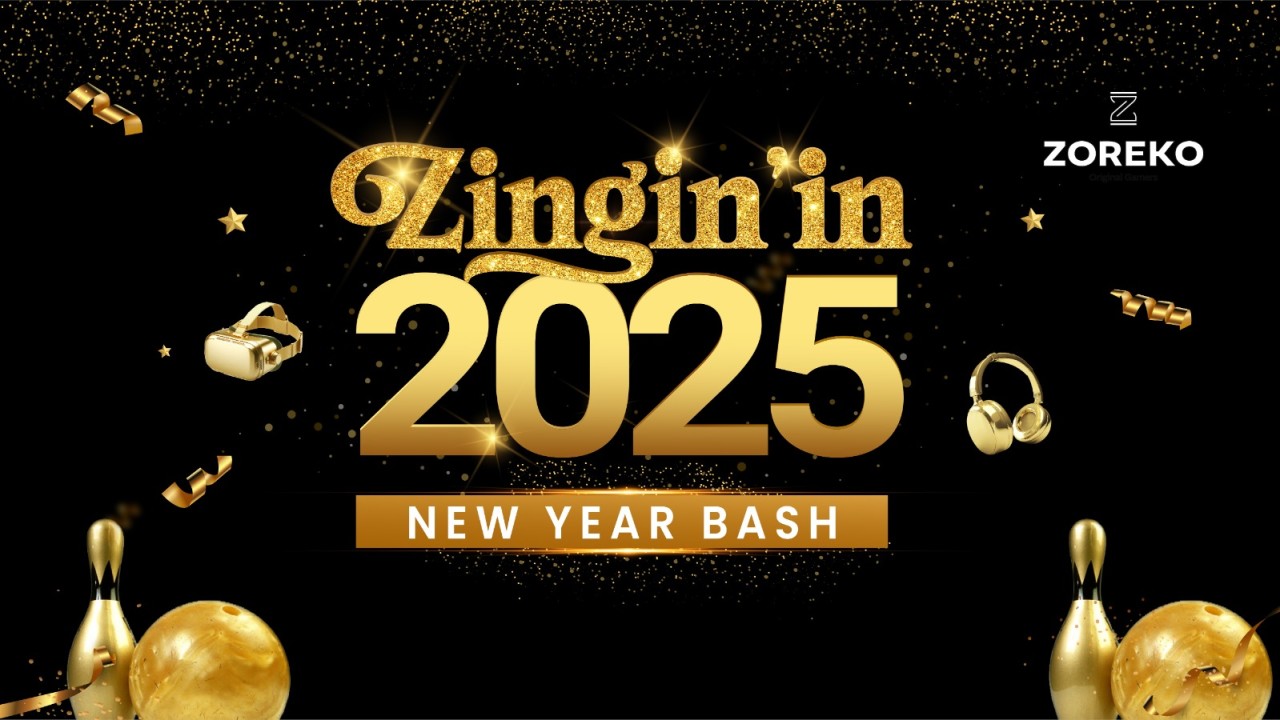 Zingin’ In 2025 – New Year’s Bash @Zoreko – Rajouri Garden, Delhi  | NY2025