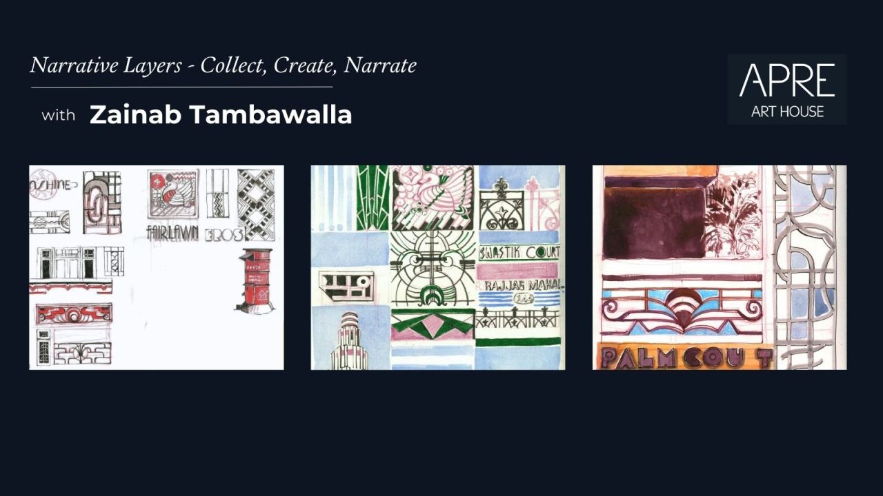 Sketch-Walk with Zainab Tambawalla