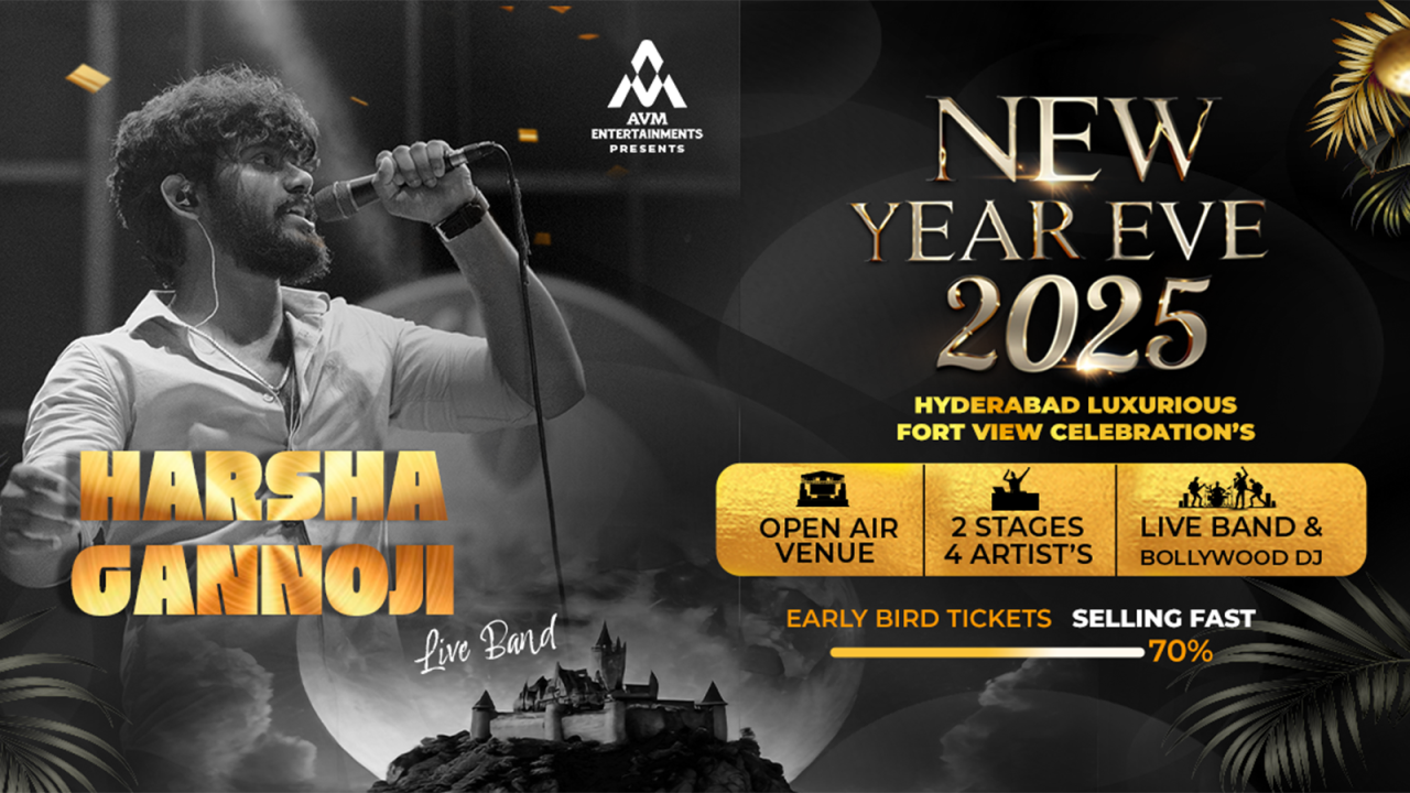 NEW YEAR EVE - HYD LUXURY FORT VIEW EVENT | NY2025