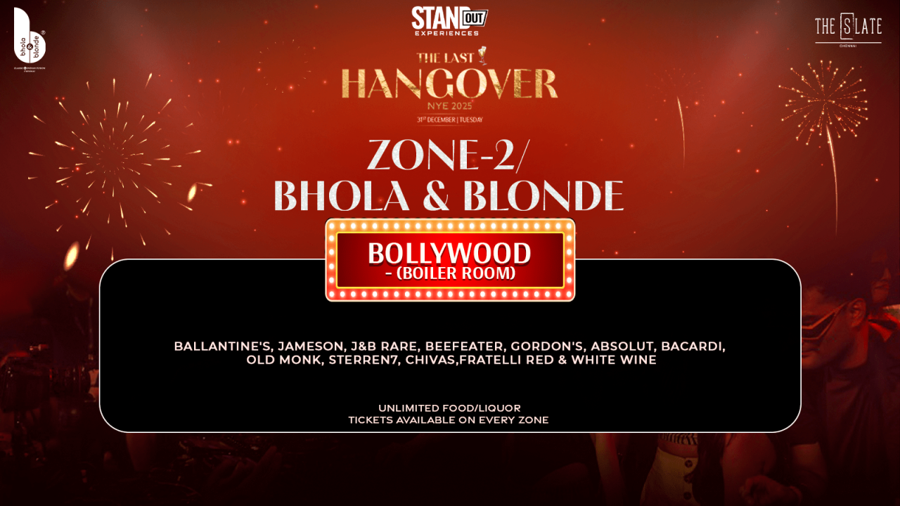 THE LAST HANGOVER - Bhola & Blonde(The Slate hotel) | NY2025
