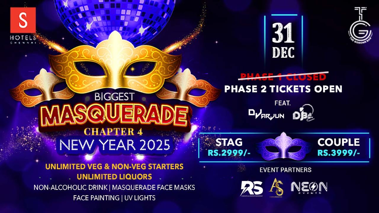 BIGGEST MASQUERADE Chapter 4 NEW YEAR 2025 | NY2025