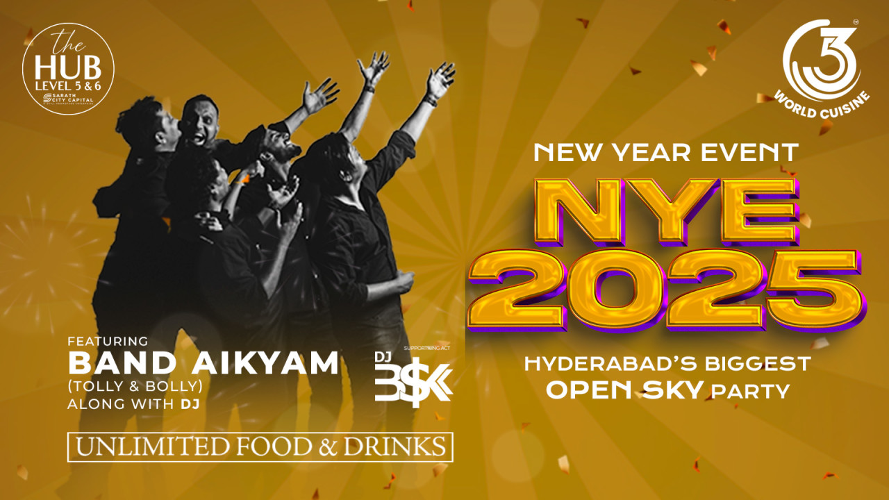 Hyderabad Biggest Open Air New Year Eve – C53 | NY2025