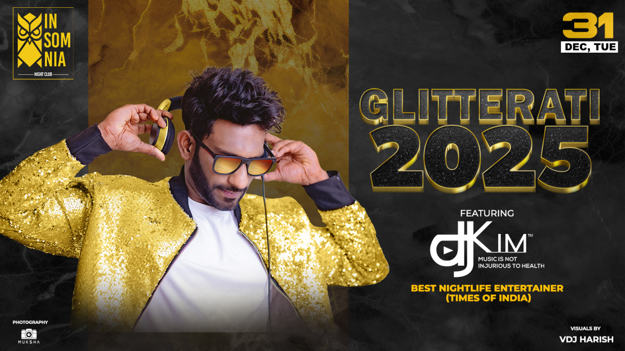 GLITTERATI 2025 NYE @ INSOMNIA NIGHT  CLUB | NY2025