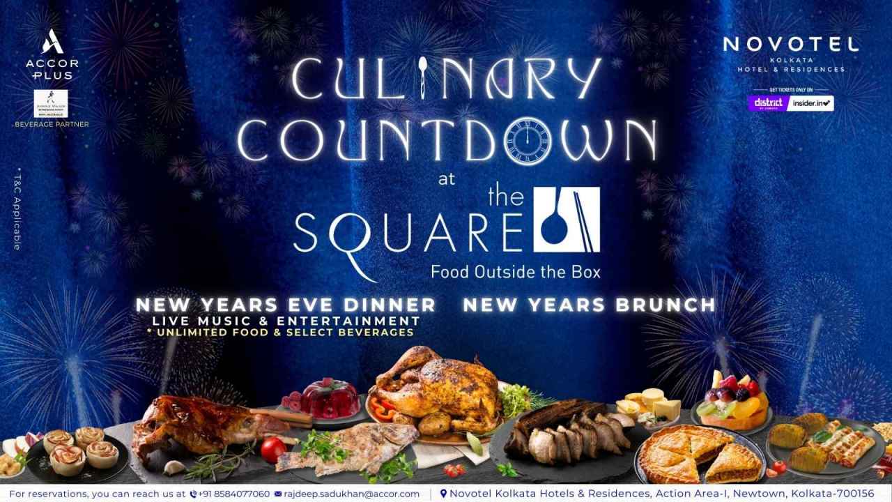 NYE Celebrations at The Square I Novotel | NY2025
