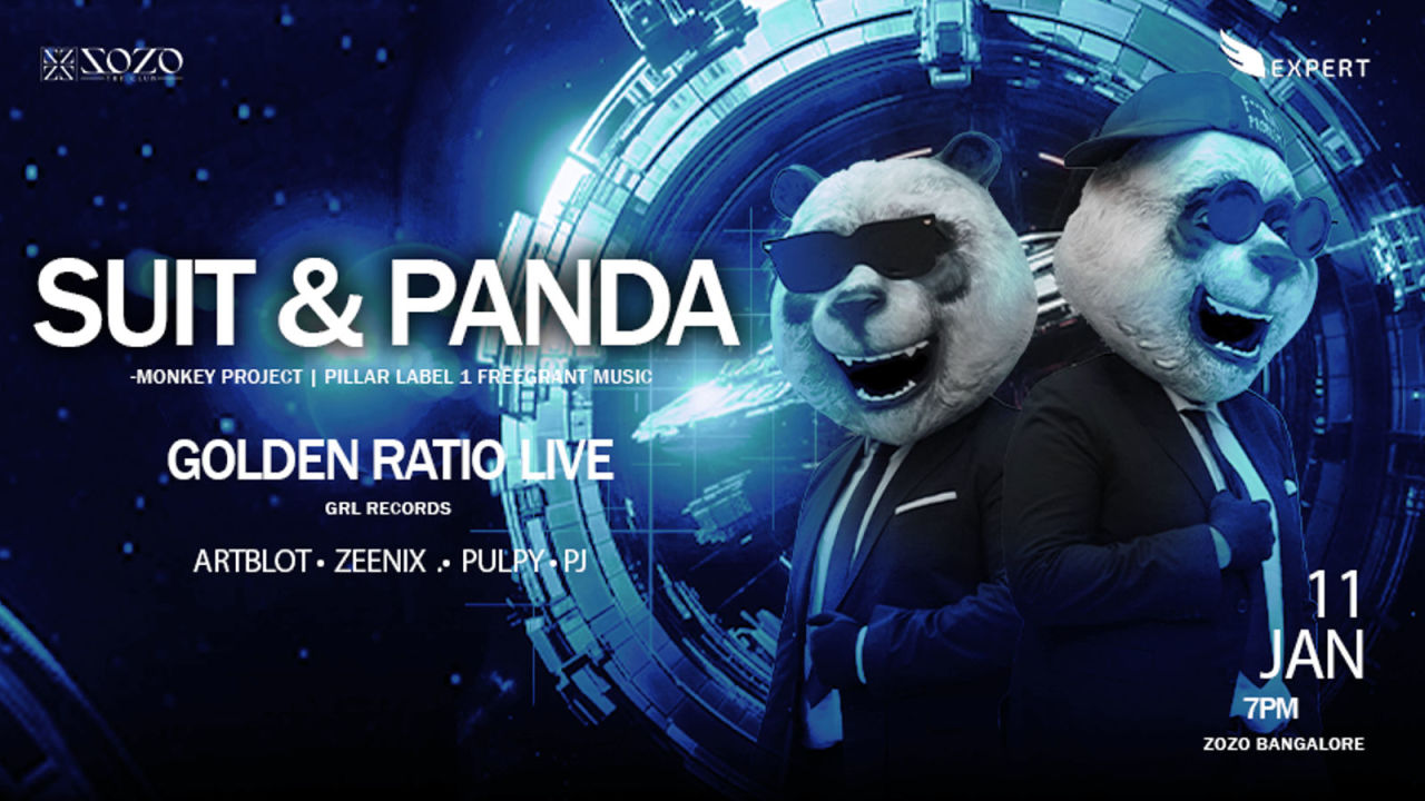 Suit & Panda Live at Zozo Club | Bangalore | NY2025