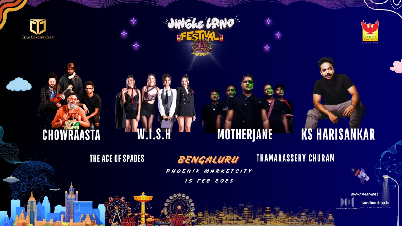 Jingle Land Festival - Bangalore's Biggest Music Festival