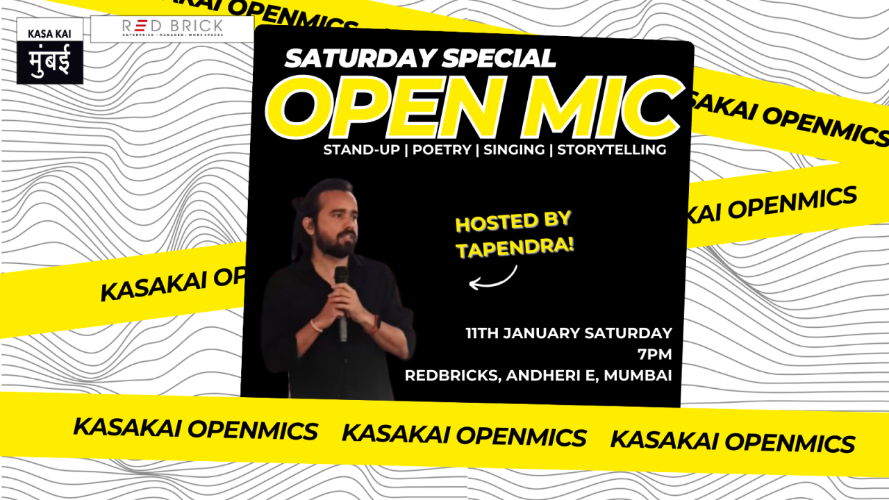 Open Mic by Kasa Kai Mumbai - Redbrick Offices