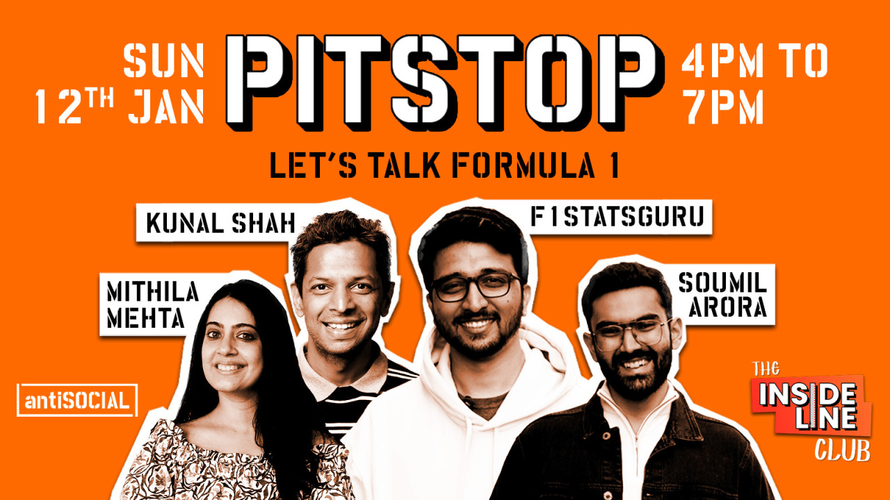 The Inside Line Club presents PITSTOP | 12th Jan | antiSOCIAL | IEHPL