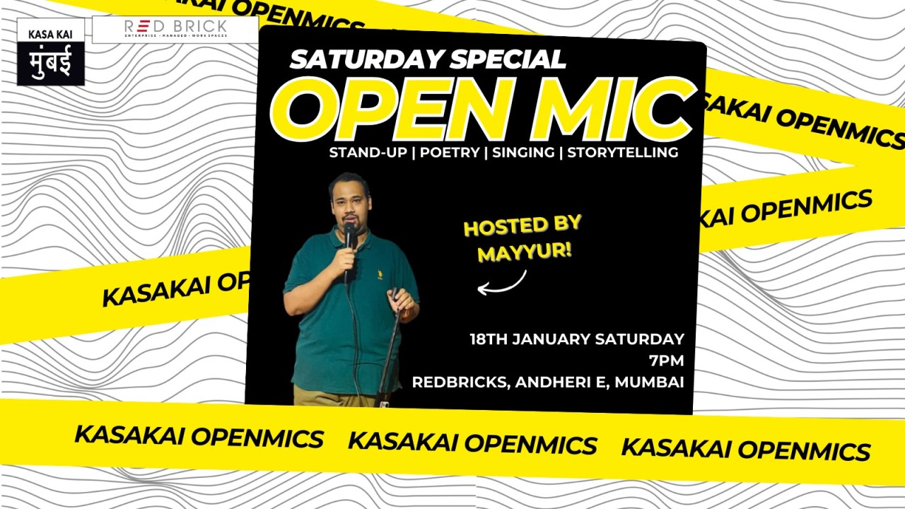 Open Mic by Kasa Kai Mumbai - Redbrick Offices