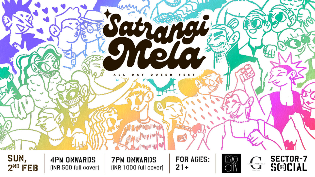Satrangi Mela | All Day Queer Fest | Sector 7 SOCIAL | 2nd Feb | IEHPL