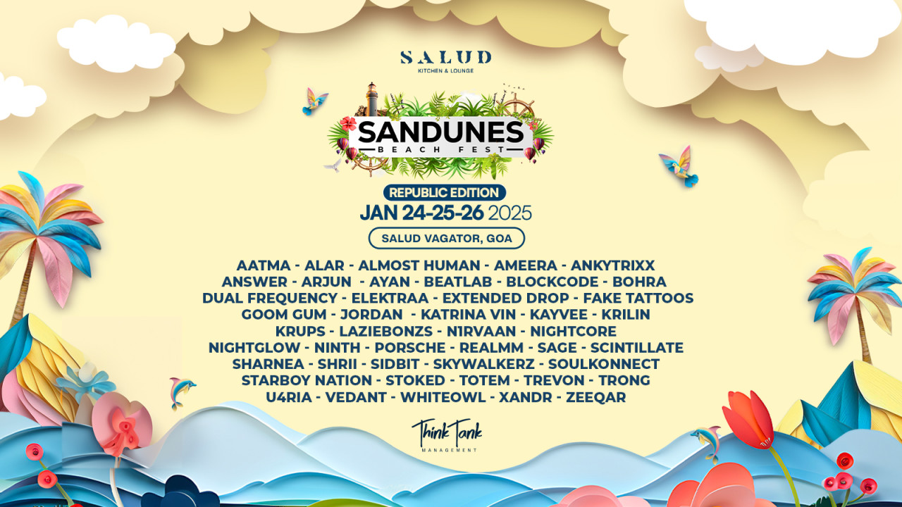 Sandunes Beach Fest at Salud, Goa (Republic Edition)