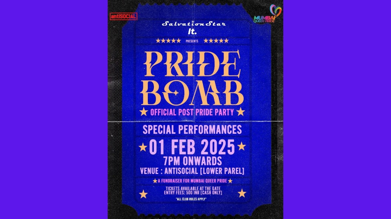 PRIDE BOMB : OFFICIAL POST PRIDE PARTY | IEHPL