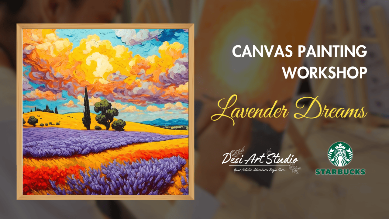 Canvas Painting Workshop - Desi Art Studio