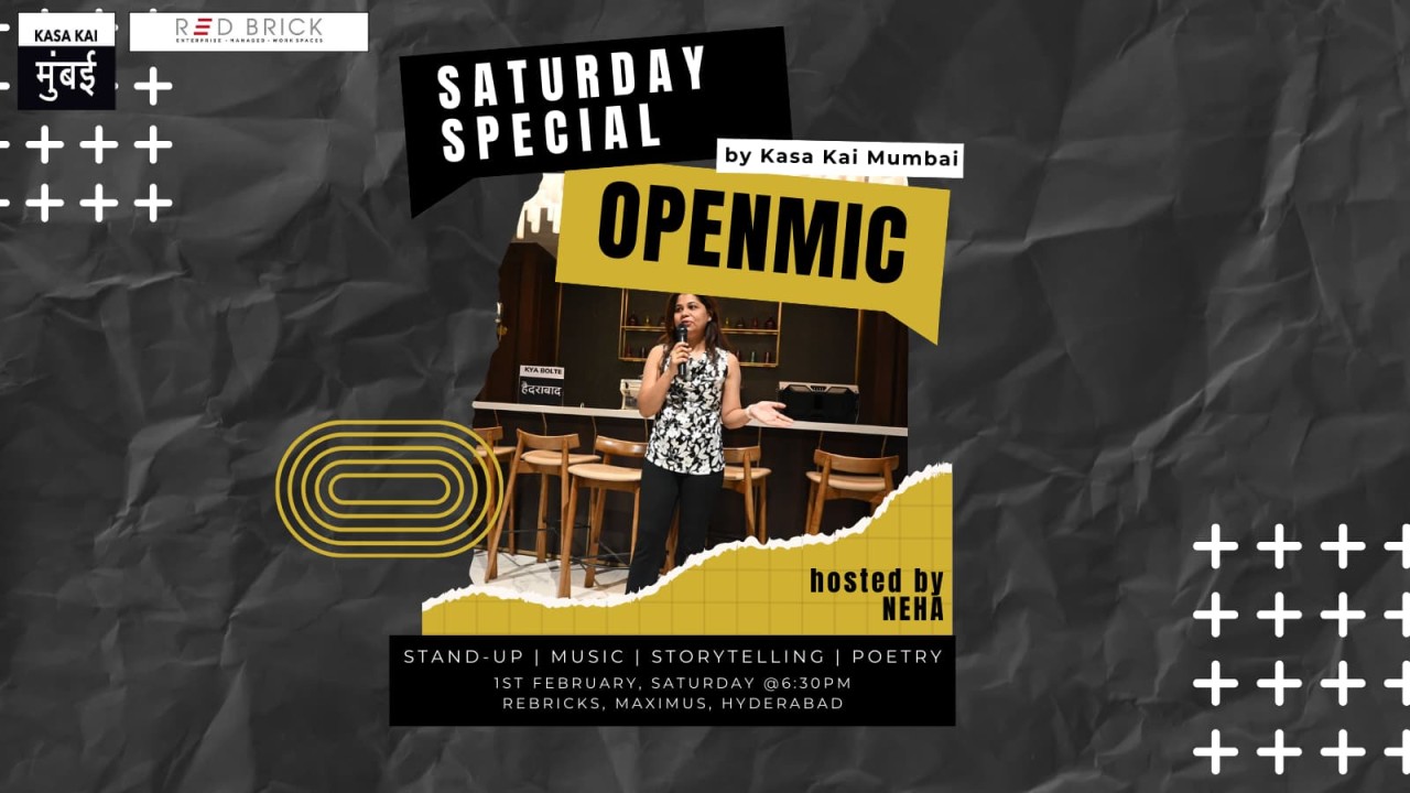 Open Mic By Kya Bolte Hyderabd - Redbrick Maximus
