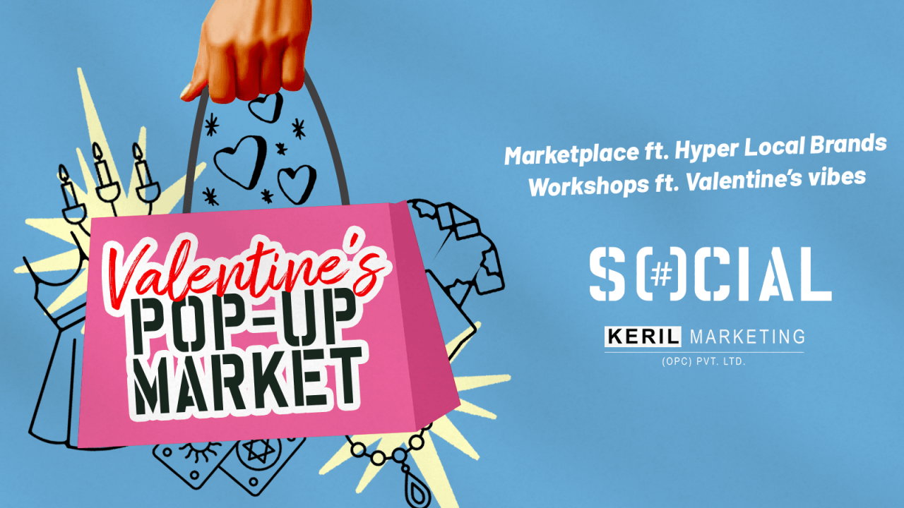 Valentines Pop Up Market | Valentines Themed Workshops