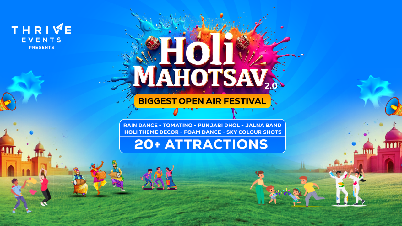 Holi Mahotsav 2.0 | Hyderabad | Holi 2025