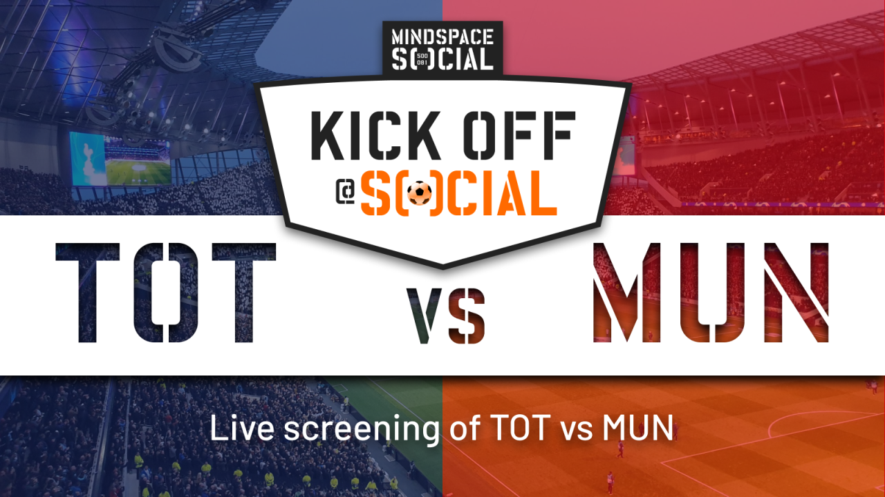 Screening of Tottenham Vs Man United Premier League Football Match