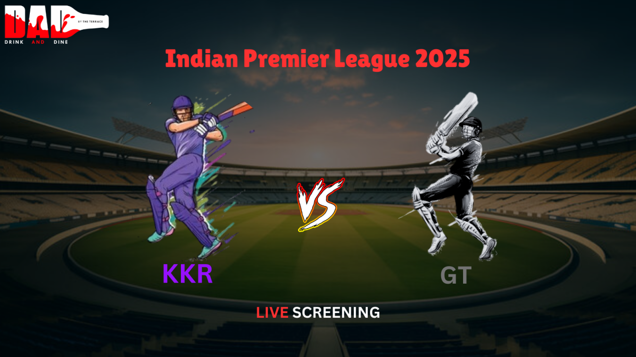 Screening of Kolkata Knight Riders vs Gujarat Titans