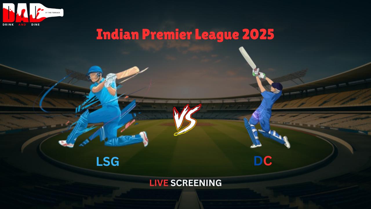 Screening of Lucknow Super Giants vs Delhi Capitals
