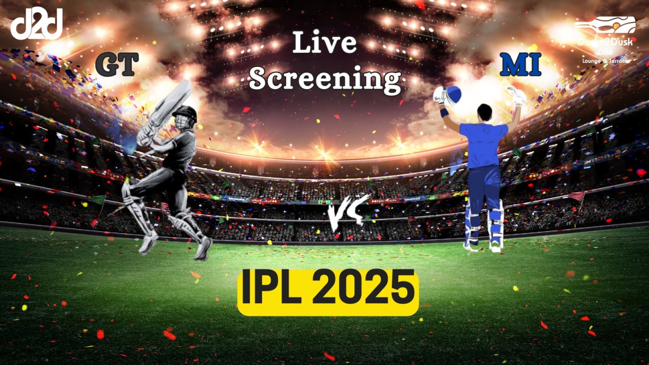 Screening of Gujarat Titans vs Mumbai Indians