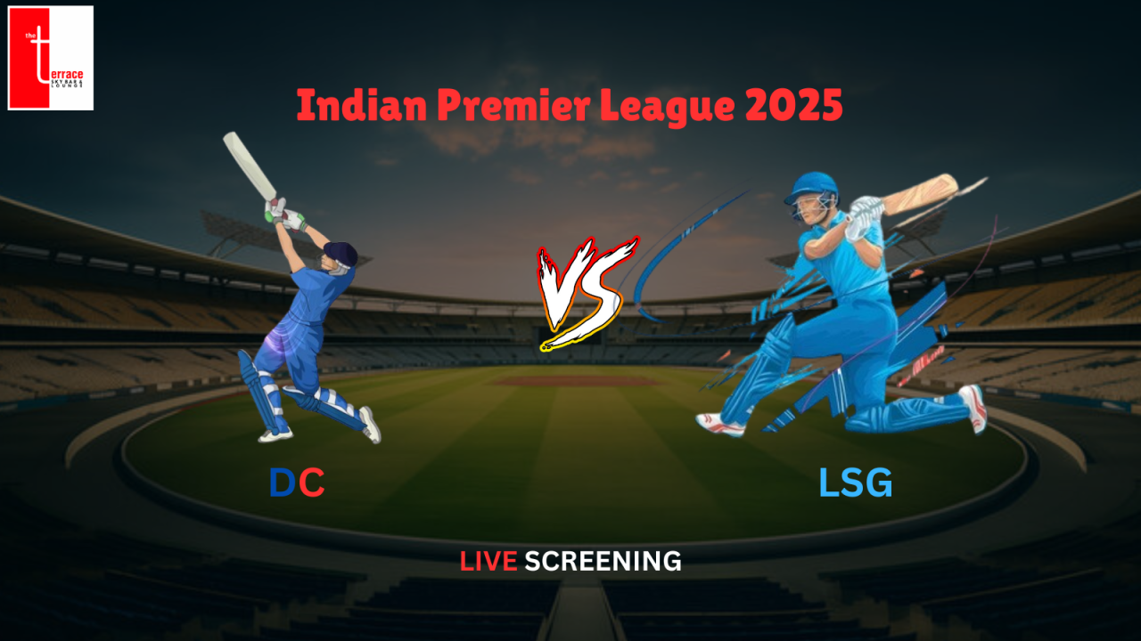 Screening of Delhi Capitals vs Lucknow Super Giants