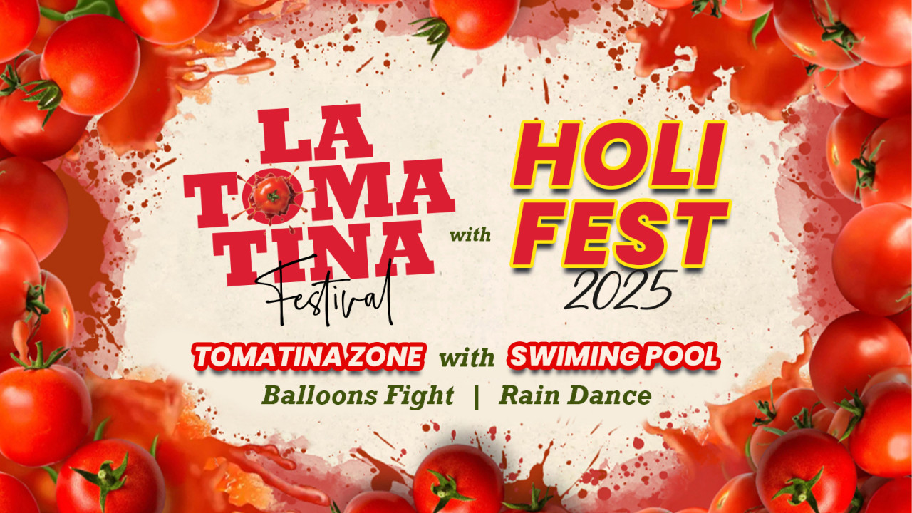 La Tomatina Holi Fest 2025 | Holi 2025