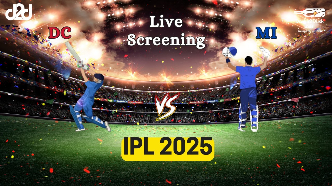 Screening of Delhi Capitals vs Mumbai Indians