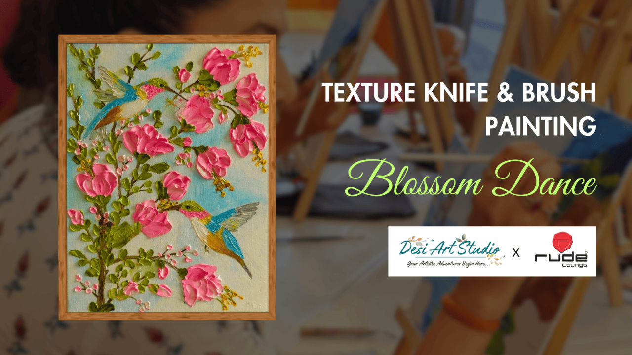 Texture Knife & Brush Painting