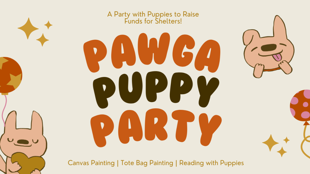 Pawga Puppy Party | Paint and Read with Puppies