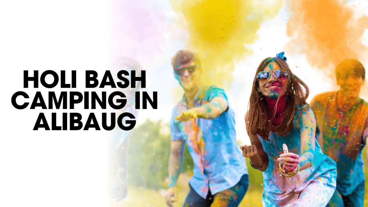 Alibaug Beach Camping | Holi Camping | Holi 2025