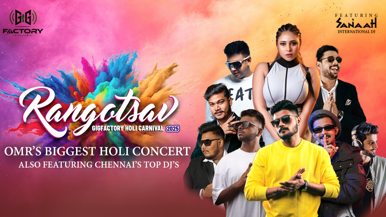 Rangotsav - Gigfactory Holi Carnival | Holi 2025