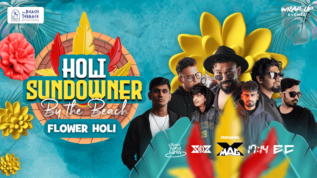 Holi Sundowner - By the Beach, The Beach Terrace | Holi 2025