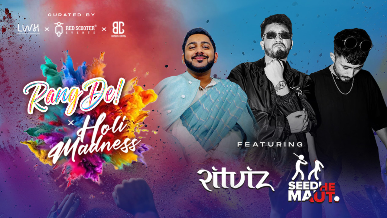 Holi Madness x Rang De : Seedhe Maut ft. Ritviz | Mumbai | HOLI 2025