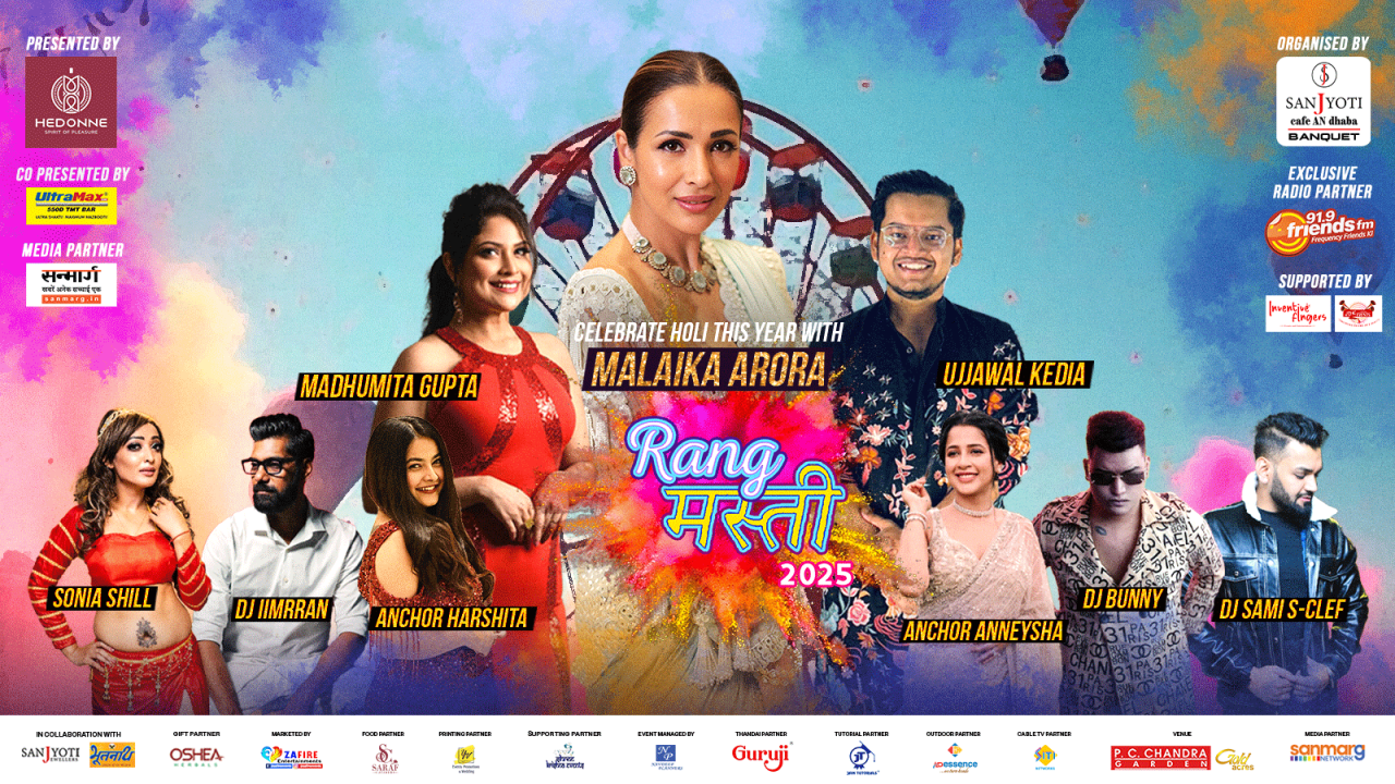 Rang Masti Ft. Malaika Arora | Holi 2025