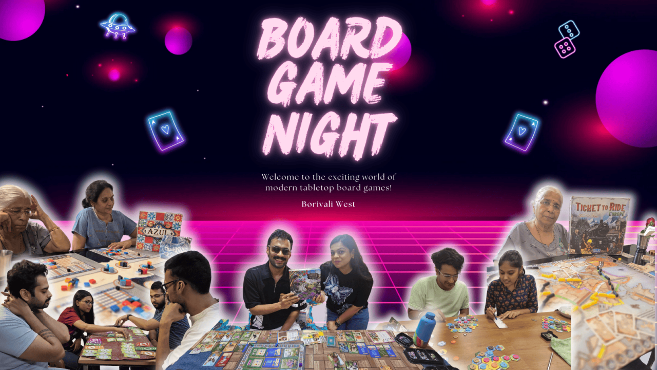 Modern Board Games at Jhawardast House