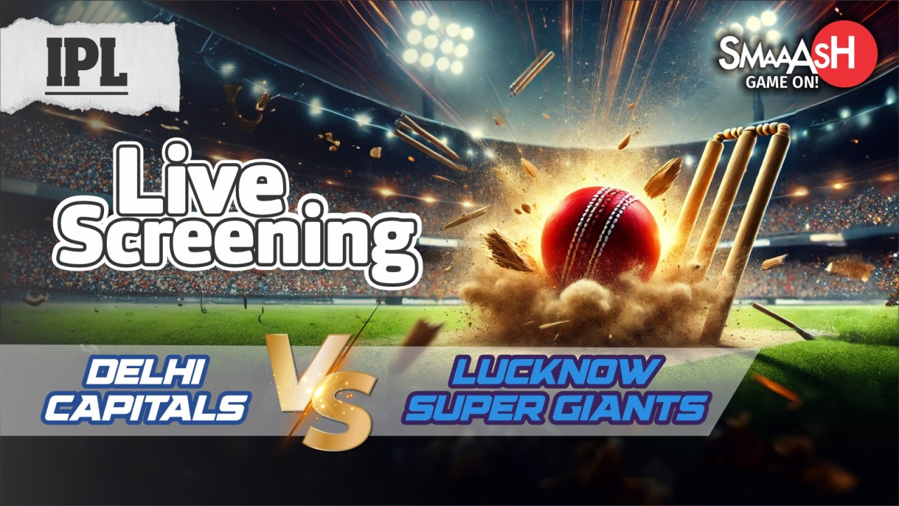Screening of Delhi Capitals vs Lucknow Super Giants