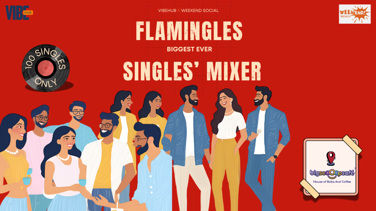 Flamingles - Biggest Ever Singles' Mixer