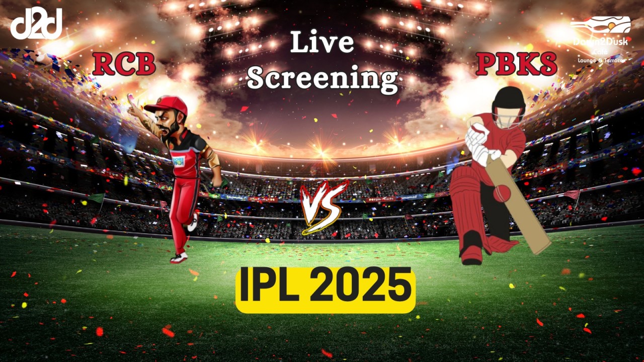 Screening of Royal Challengers Bengaluru vs Punjab Kings