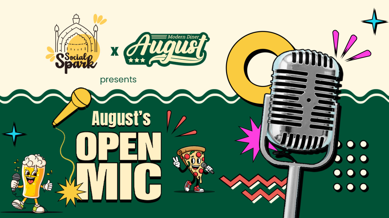 Open Mic | Social Spark X August Modern Diner