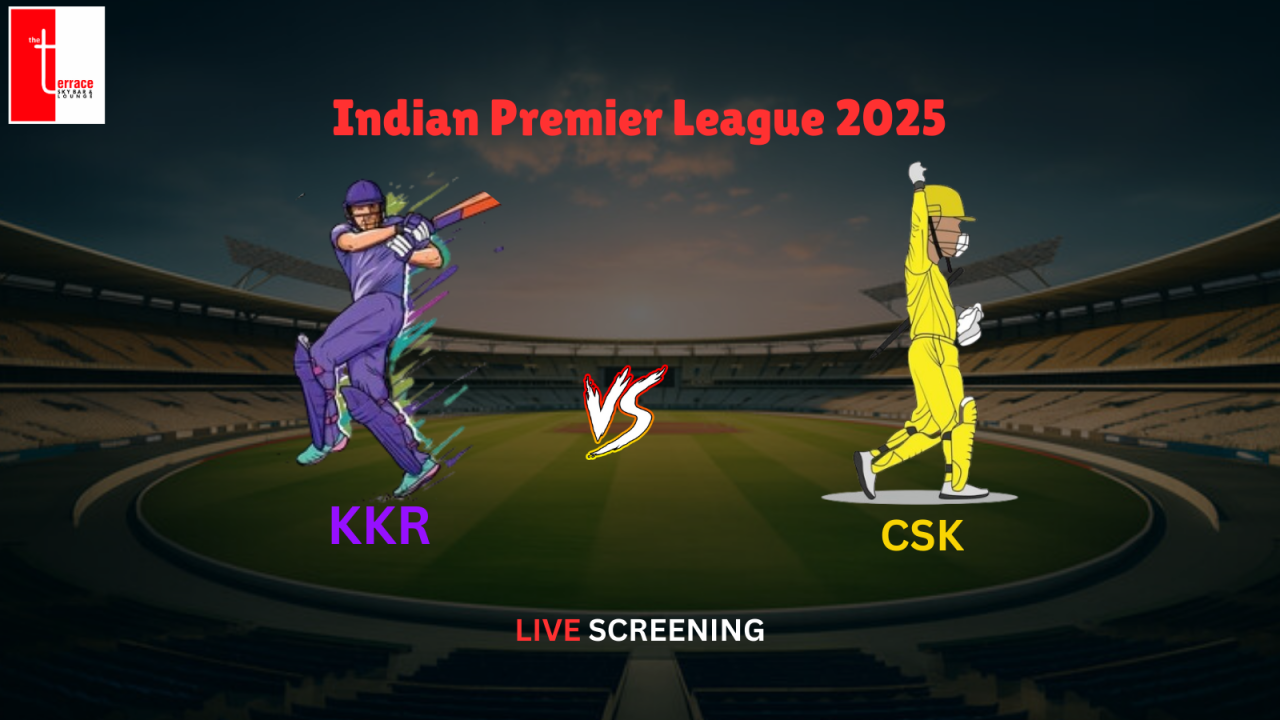 Screening of Kolkata Knight Riders vs Chennai Super Kings