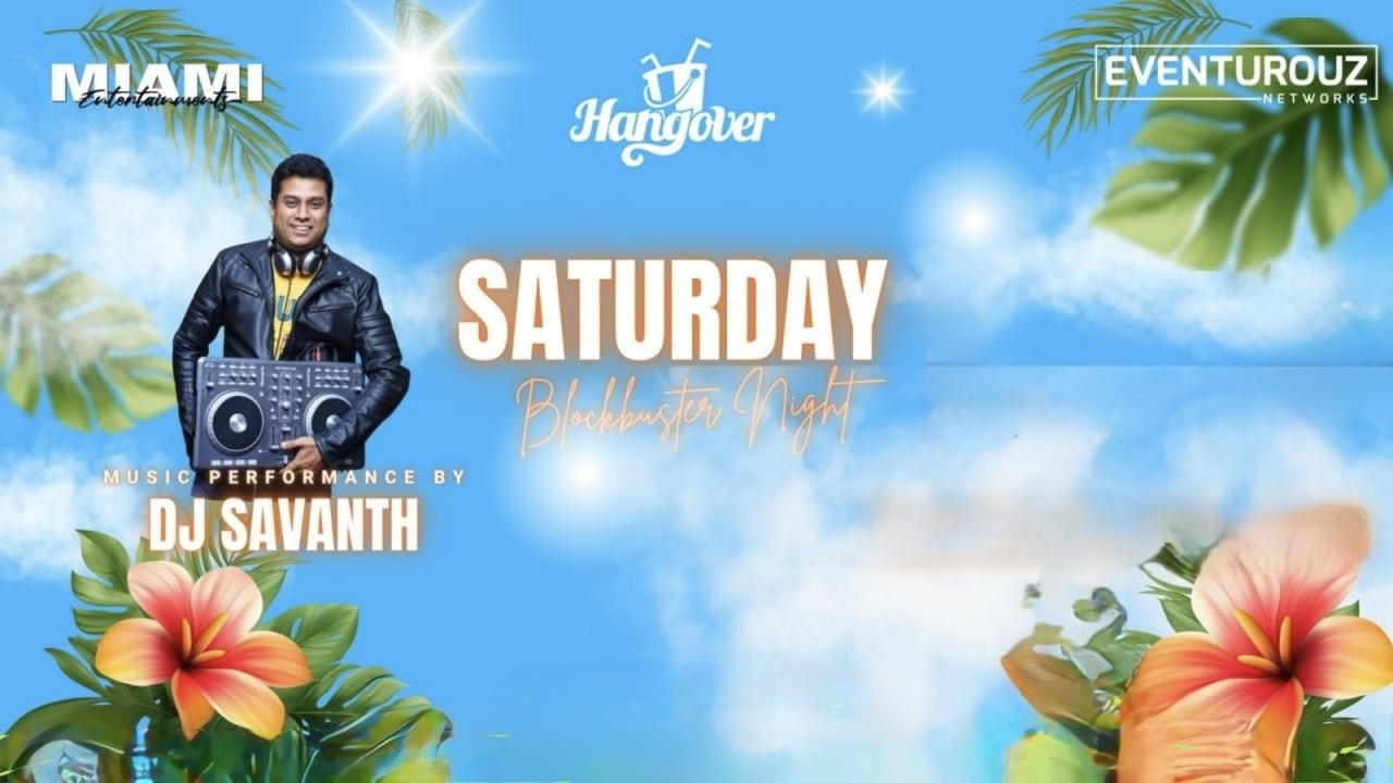 Saturday Hangover Blockbuster Night
