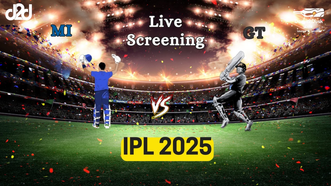 Screening of Mumbai Indians vs Gujarat Titans