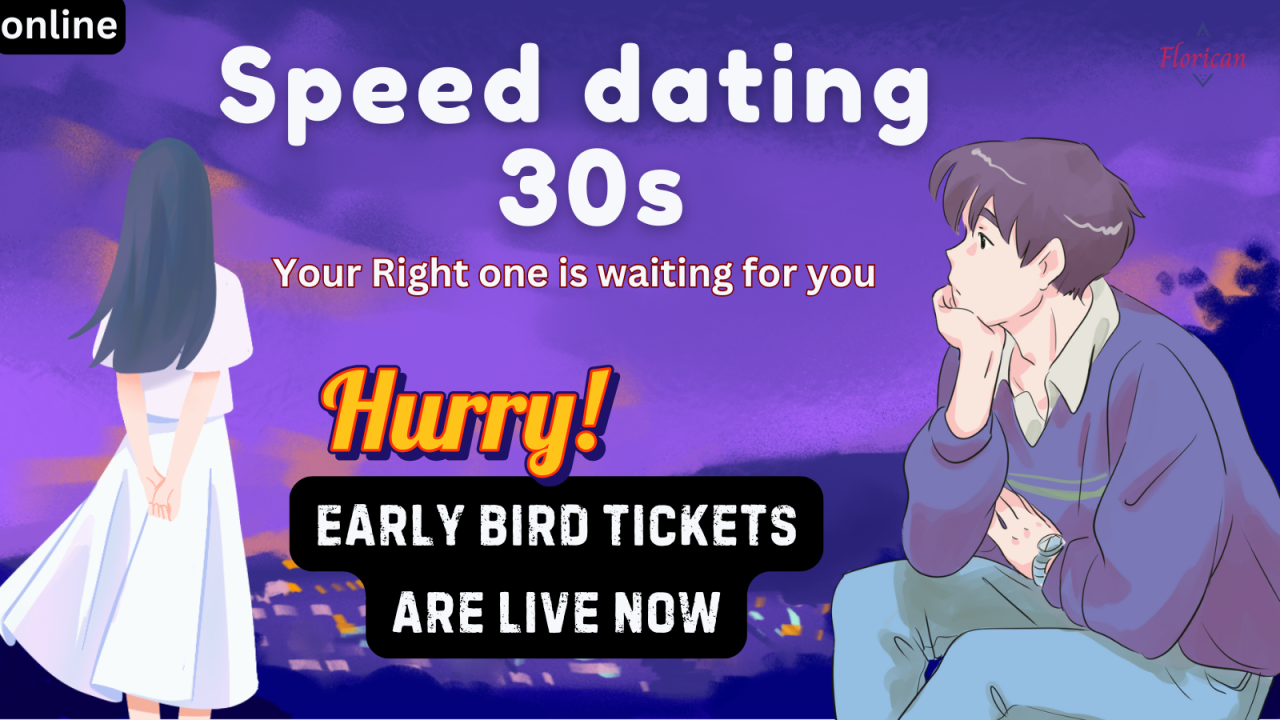 Blind Dating 30+ (Speed Dating Event) | Florican