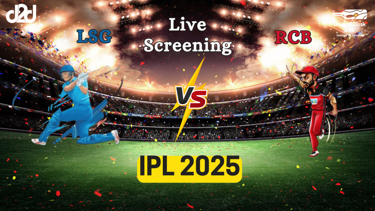 Screening of Lucknow Super Giants Vs Royal Challengers Bengaluru
