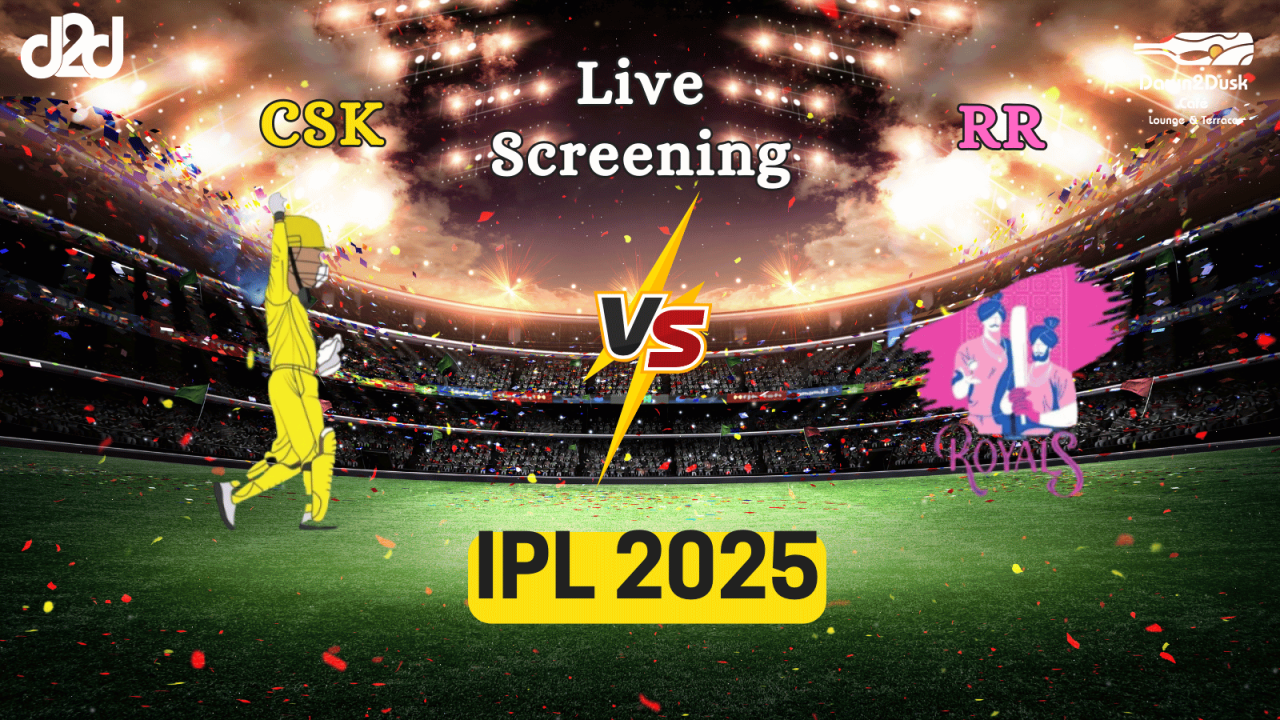Screening of Chennai Super Kings Vs Rajasthan Royals