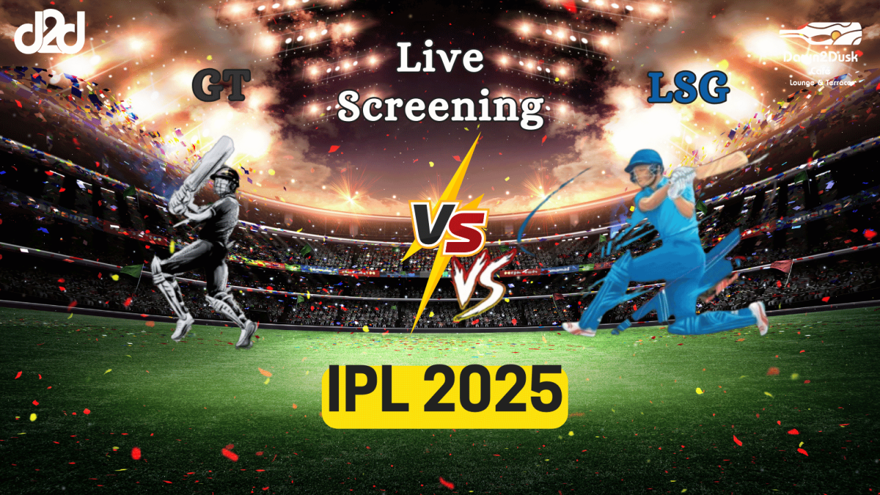 Screening of Gujarat Titans vs Lucknow Super Giants