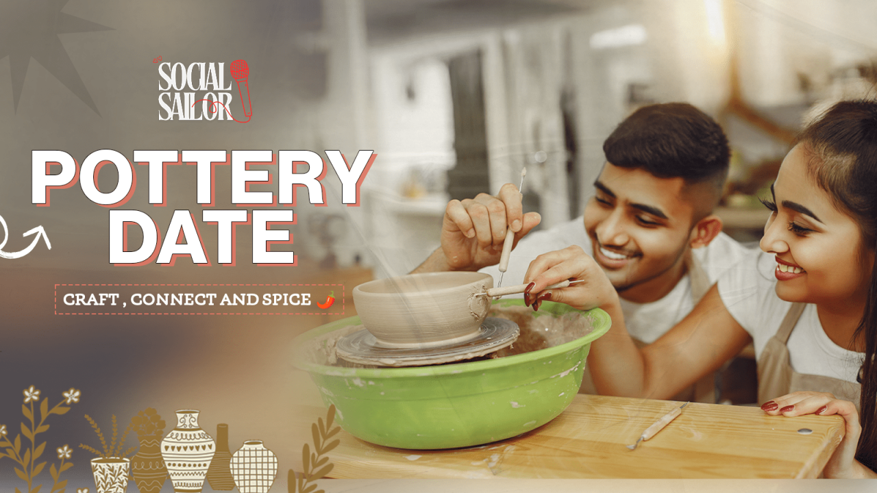 Pottery Date - For Couples and Friends