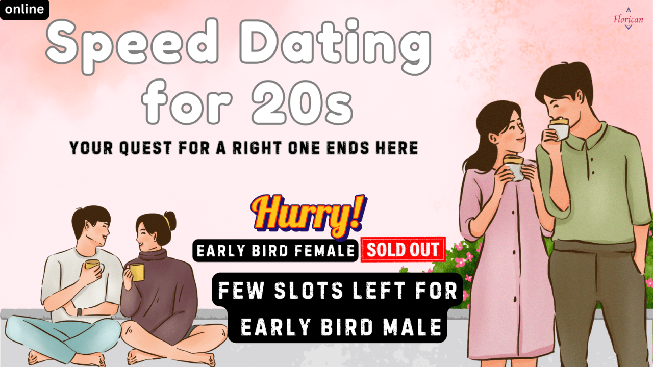 Blind Dating 20+ (Speed Dating Event) | Florican